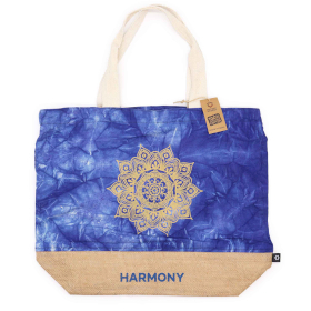 Bolsa All Natural - Azul - Mandala - Harmony