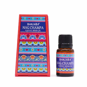 Aceite con Fragancia de la India Banjara 10ml - Nag Champa