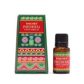 Aceite con fragancia de la India Banjara 10ml - Pathchouli