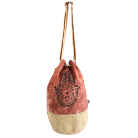 Mochila 100% Natural - Efecto Lavado Terracota - Hamsa