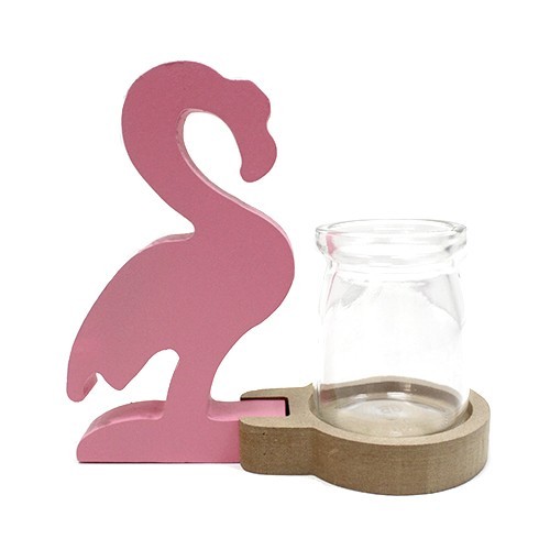 Decoração de casa hidropónica Flamingo Cor-de-Rosa